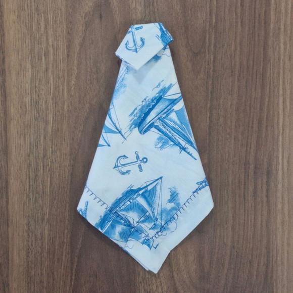 Guardanapo Estampado Náutico Bordado