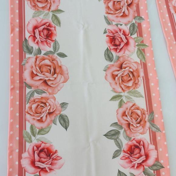 Trilho de Mesa Floral Salmão