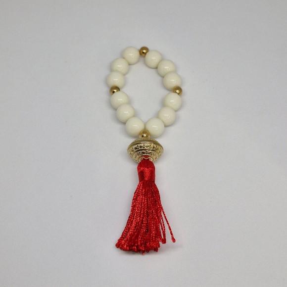 Porta Guardanapo Tassel Vermelho
