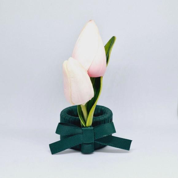 Porta Guardanapo Tulipa Rosa