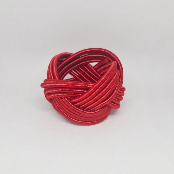 Porta Guardanapo Vermelho Traccia