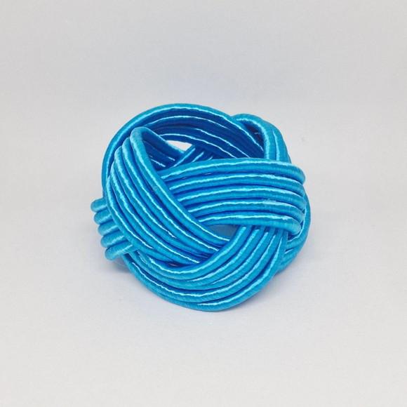Porta Guardanapo Azul Turquesa Escuro Traccia
