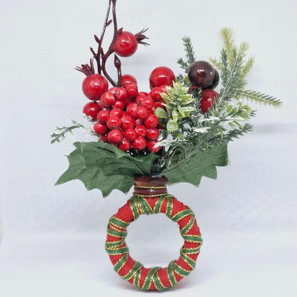 Porta Guardanapo Natal Buquê