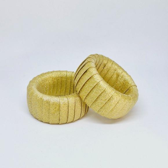 Porta Guardanapo Dourado