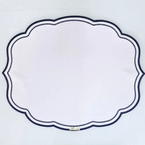 Lugar Americano Classic Azul e Branco