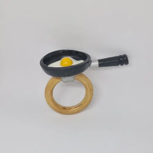 Porta Guardanapo Ovo Biscuit