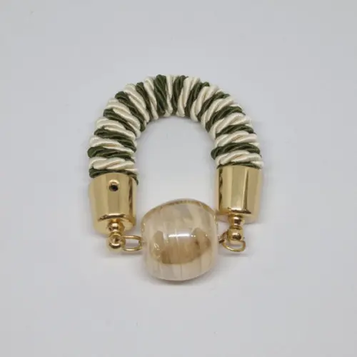 Porta Guardanapo Murano Verde Musgo
