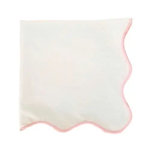Kit Guardanapo Wave Rosa 12 Peças