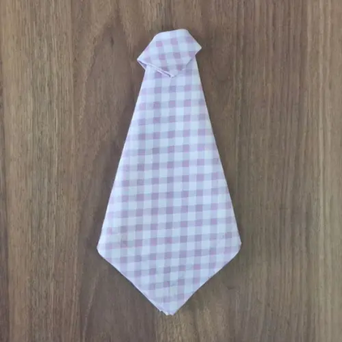 Guardanapo Xadrez Lilás/branco