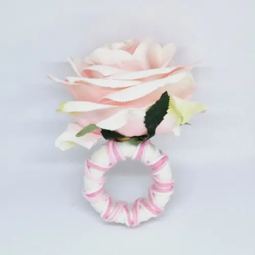 Porta Guardanapo Flor Rosa