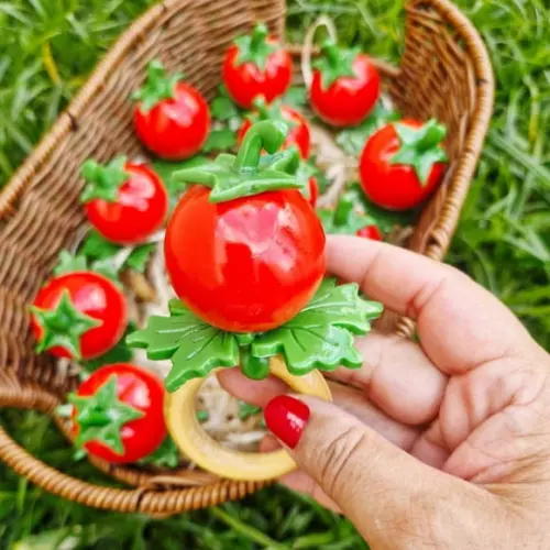 Porta Guardanapo Tomate Biscuit