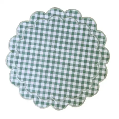Lugar Americano Vichy Dupla Face Verde Claro