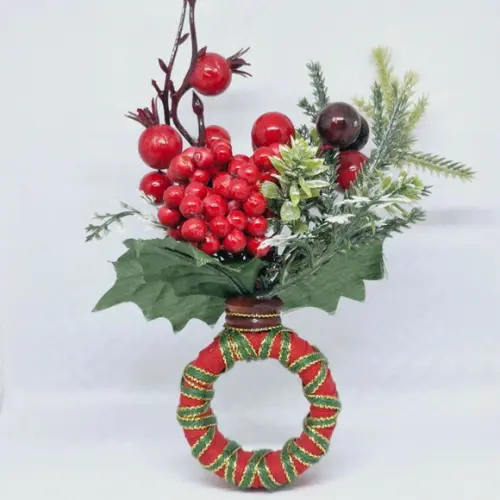 Porta Guardanapo Natal Buquê