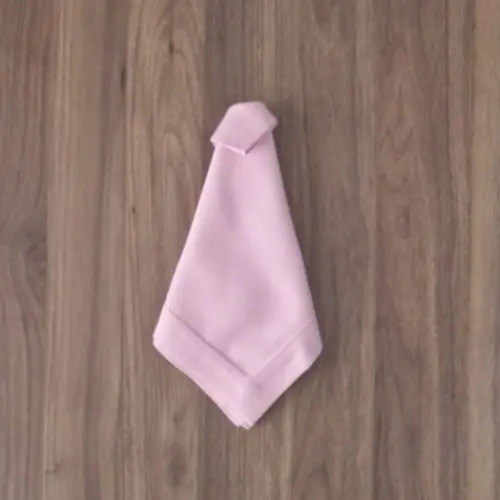 Guardanapo Rosa Escuro Bordado Tipo Ajour