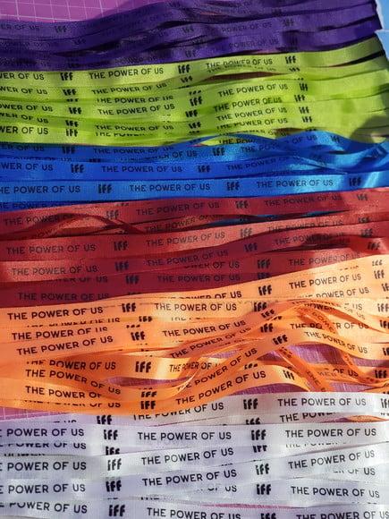200 Fitinhas Personalizadas de Tafetá 1cm x 35cm