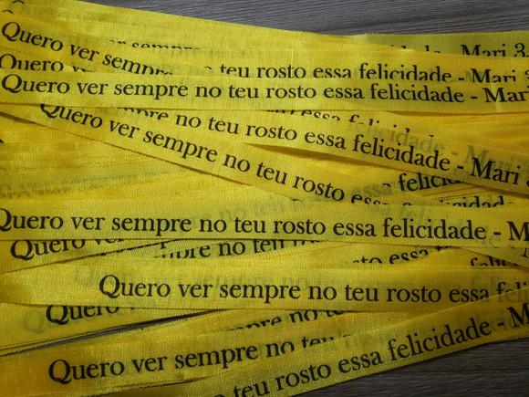 400 Fitinhas Personalizadas de Tafetá 1cm x 35cm