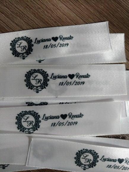 18 Etiquetas Personalizadas para Gravatas 2,2 cm