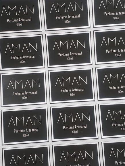 50 Etiquetas Adesivas Personalizadas 5x5 cm