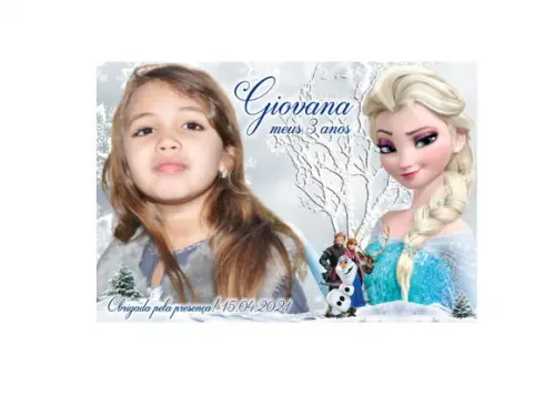 Foto Imã - 35 Unidades Personalizado - Tamanho 9x6cm