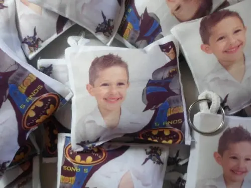 10 Chaveiros Almofadinhas Personalizados