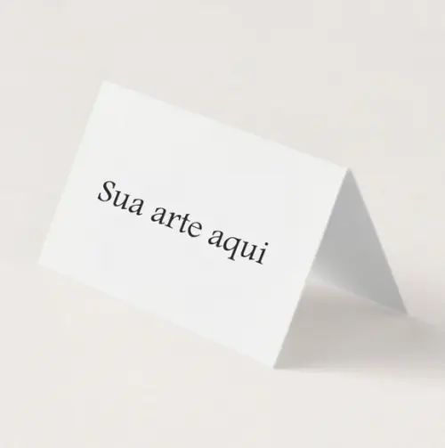 50 Cartões com Dobra Papel Fotográfico 9x6cm