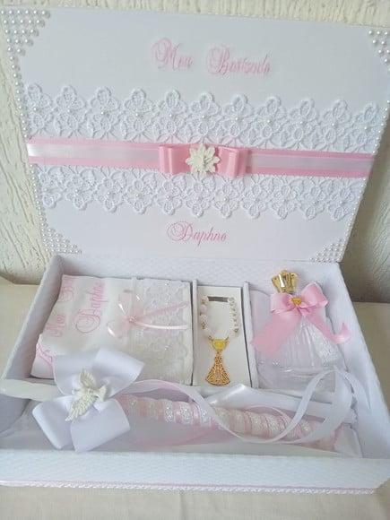 Kit Meu Batizado Rosa