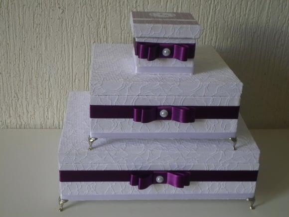 Kit toalete completo caixas e produtos casamento 15 anos