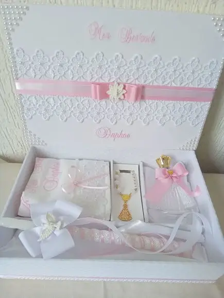 Kit Meu Batizado Rosa