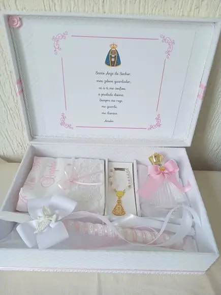 Kit Meu Batizado Rosa