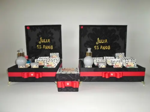 Kit Toalete 15 anos tema A Fantástica Fábrica de Chocolate
