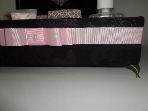 Kit Toillet 15 anos rosa e preto