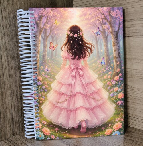 Caderno 96 Folhas Capa Dura Espiral