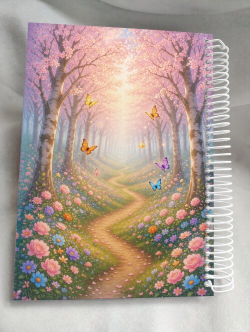 Caderno 96 Folhas Capa Dura Espiral