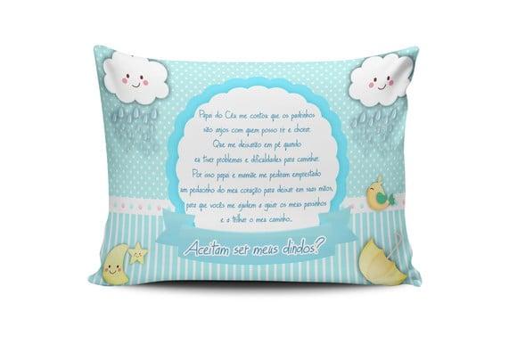 Almofada chuva de amor menino