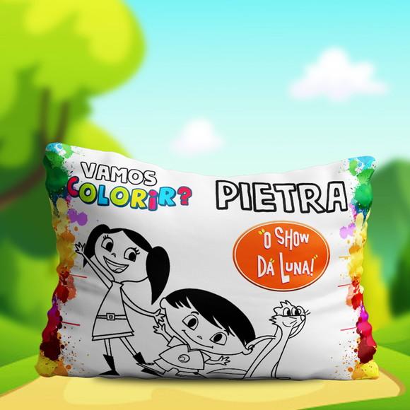 Almofada Colorir Pinte Lave Prsente Personalizado Crianças