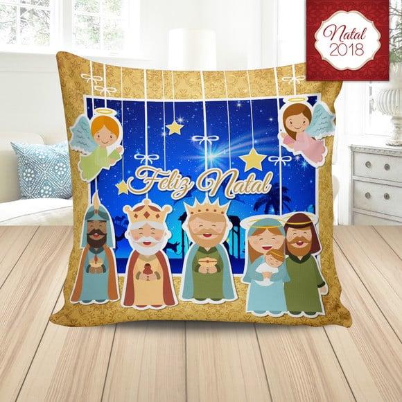 Almofada de natal feliz natal natal cute (fofa)