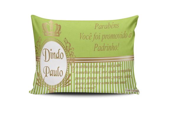 Almofada Dindo E Dinda Batizado