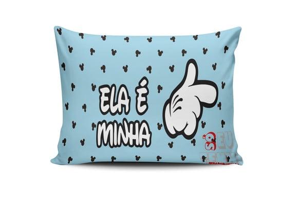 Almofada Namorados Ele é Meu/Ela é Minha