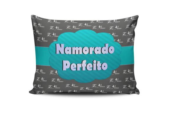 Almofada Namorado Perfeito presente namorado perfeito