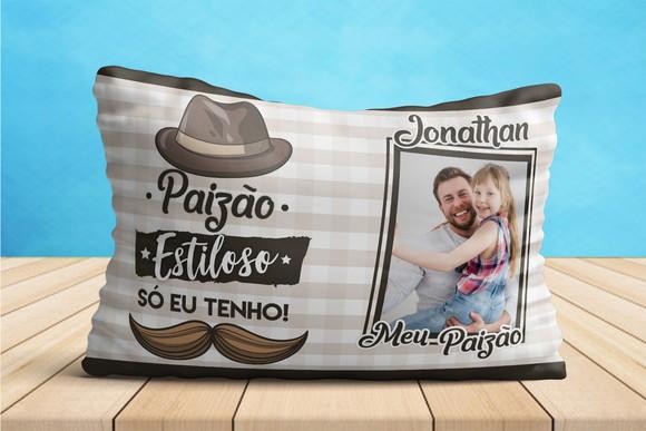 Almofada pai dia dos pais papai Paizão estiloso