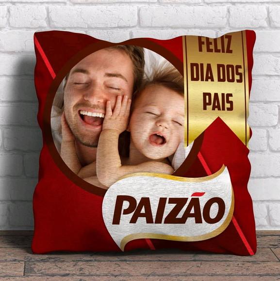 Almofada paizão pai dia dos pais papai 30x30cm