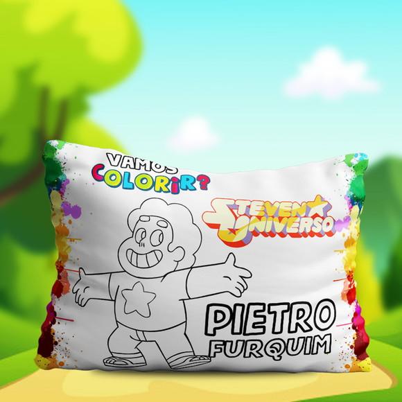 Almofada para Pintar Presente Dia das Crianças Personalizada