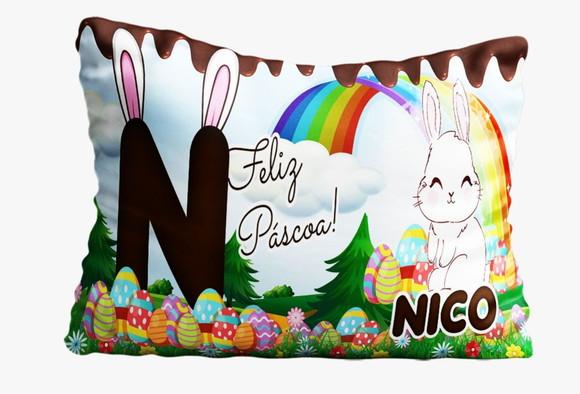 Almofada Páscoa Personalizada com Nome