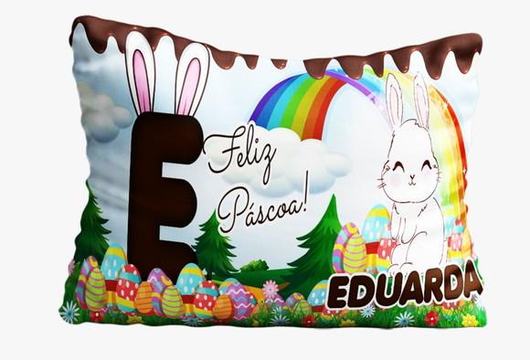 Almofada Páscoa Personalizada com Nome