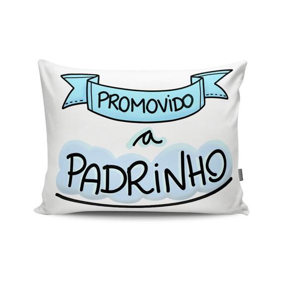 Almofada Promovida a Madrinha Convite Batizado Lembrança