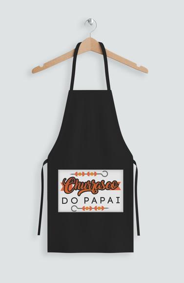 Avental churrasco do papai