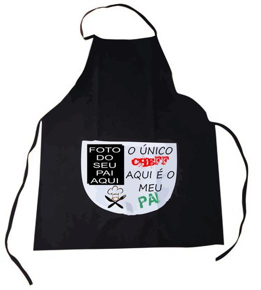 Avental do Papai c/ Foto