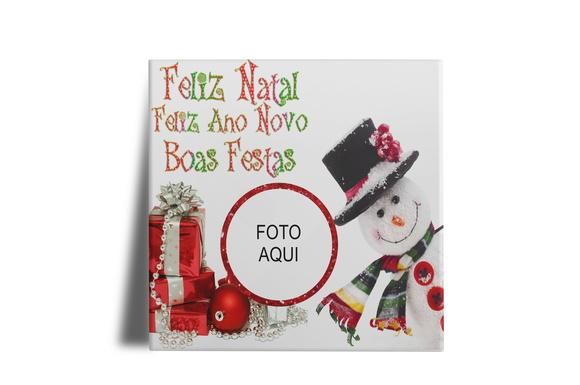 Azulejo MDF Personalizado de Natal