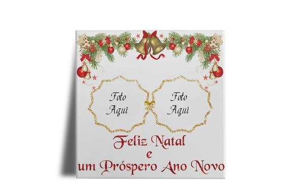 Azulejo MDF Personalizado de Natal