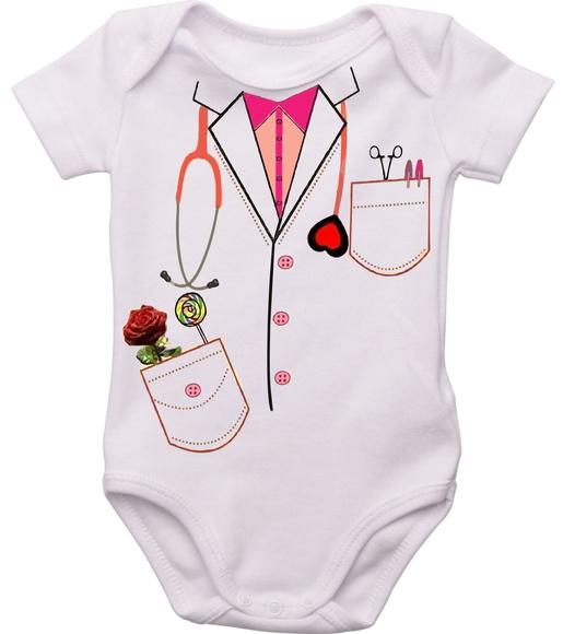 Body Bebê Médica